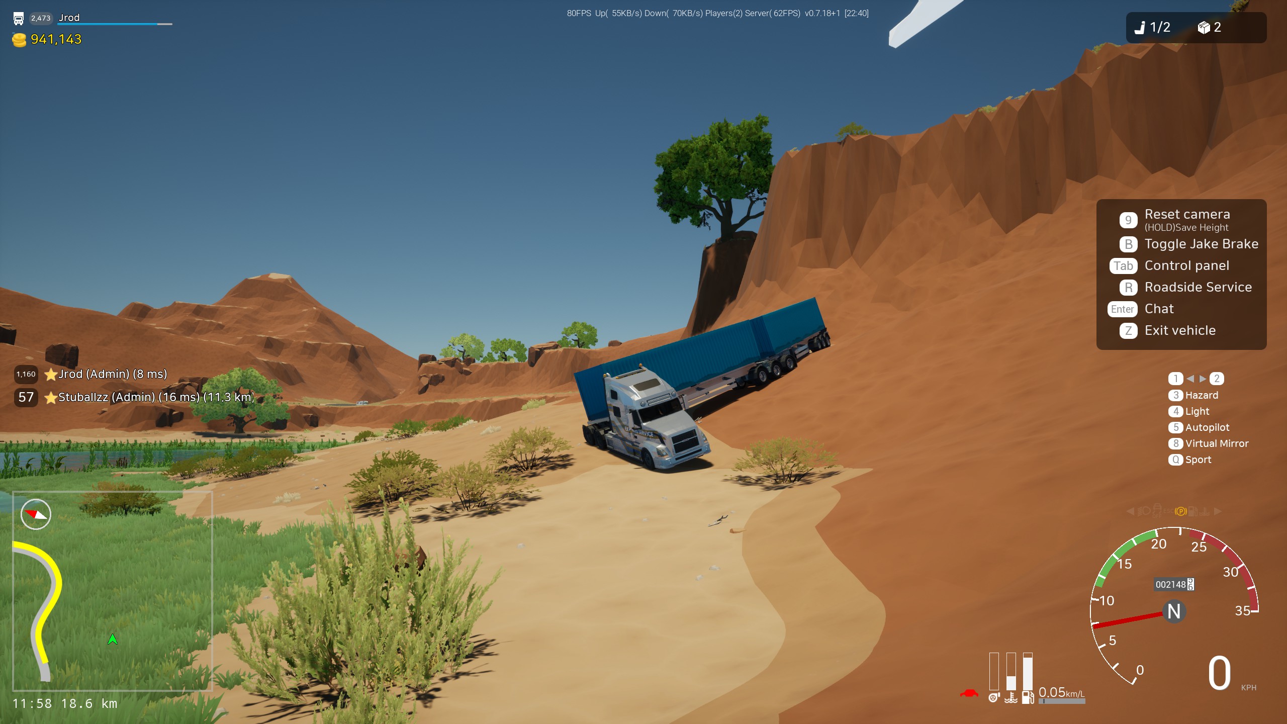 New driver had an accident towing his first load